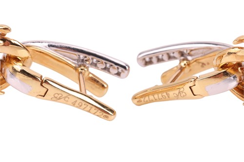 Lot 153 - Carrera y Carrera - a pair of diamond-set...