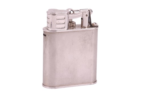Lot 142 - Dunhill Unique 'Sports' lighter, silver-plated...