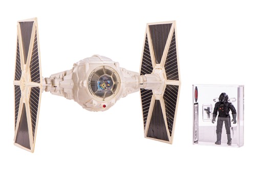 Lot 4 - Star Wars: a vintage TIE Fighter vehicle,...