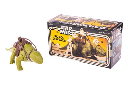 Lot 14 - Star Wars: a vintage Kenner Patrol Dewback...