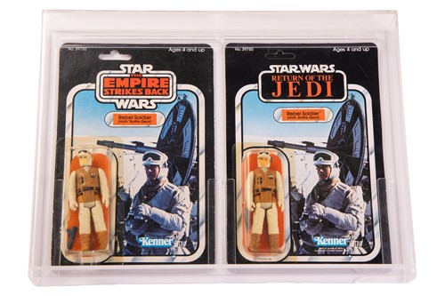Lot 17 - Star Wars: two vintage Kenner carded figures,...