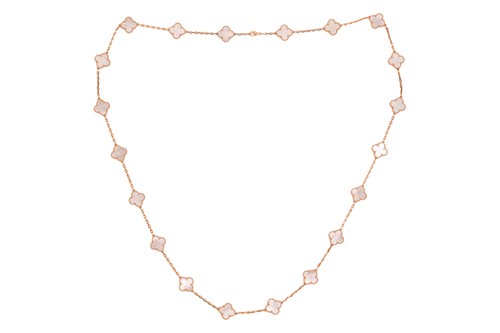 Lot 206 - Van Cleef & Arpels - a 'Vintage Alhambra'...
