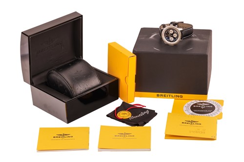 Lot 381 - Breitling Gentleman’s Navitimer Wristwatch...
