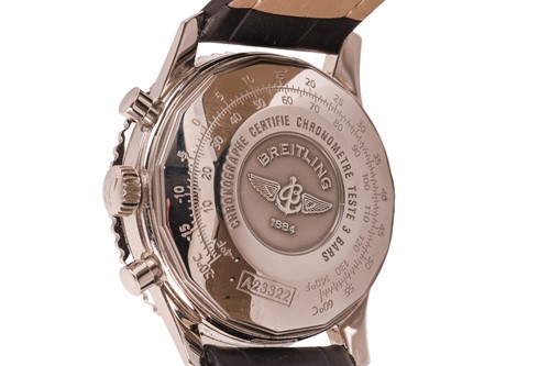 Lot 381 - Breitling Gentleman’s Navitimer Wristwatch...