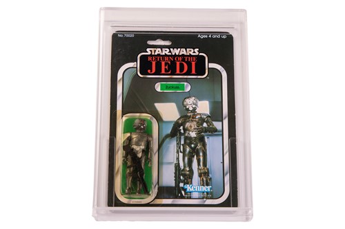 Lot 72 - Star Wars: a vintage Kenner Zuckuss carded...