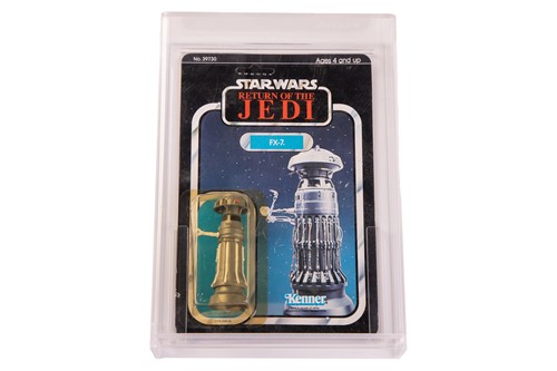 Lot 92 - Star Wars: a vintage Kenner FX-7 carded figure,...