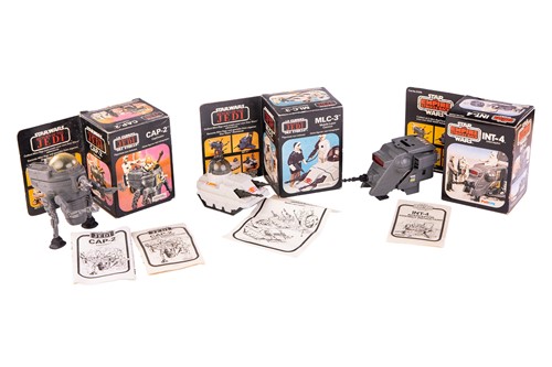 Lot 101 - Star Wars: three vintage boxed Palitoy...