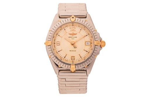 Lot 347 - Breitling - A Wings Automatic Wristwatch...