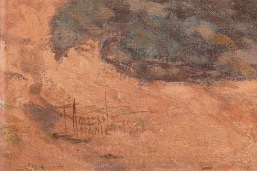 Lot 29 - Fernando Amorsolo (Filipino 1892-1972) Girl...