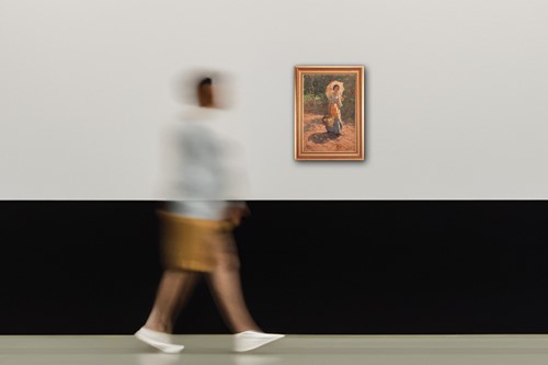 Lot 29 - Fernando Amorsolo (Filipino 1892-1972) Girl...