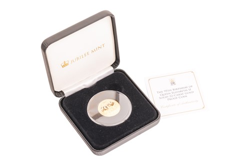 Lot 93 - A Queen Elizabeth II 2021 95th Birthday Gold...