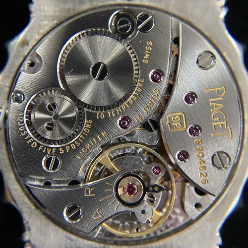 Lot 302 - Piaget An 18ct White Gold Diamond-Set...