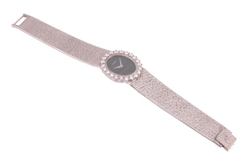 Lot 302 - Piaget An 18ct White Gold Diamond-Set...