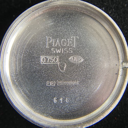 Lot 302 - Piaget An 18ct White Gold Diamond-Set...