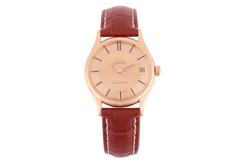 Lot 306 - Omega ‘18K’ Constellation Chronometer, with...