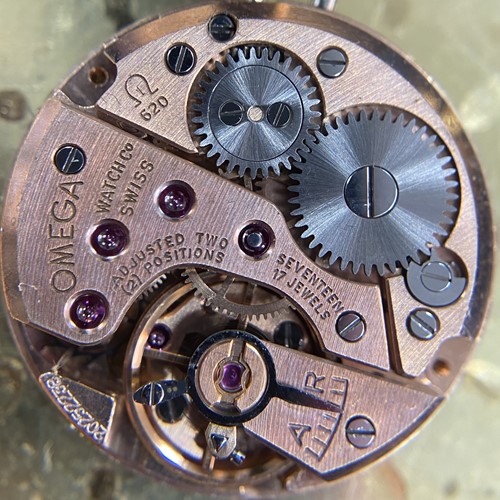 Lot 305 - Omega - A ruby and diamond-set concealed...