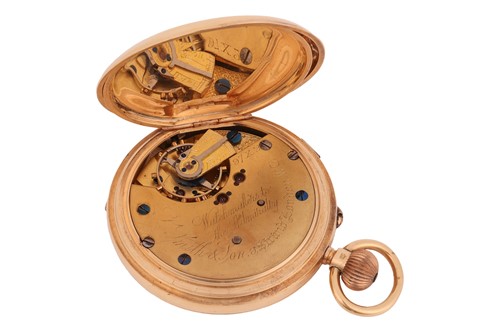 Lot 339 - Smith & Son - An 18ct Gold Full-Hunter...