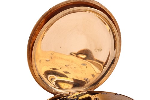 Lot 339 - Smith & Son - An 18ct Gold Full-Hunter...