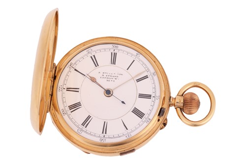 Lot 339 - Smith & Son - An 18ct Gold Full-Hunter...