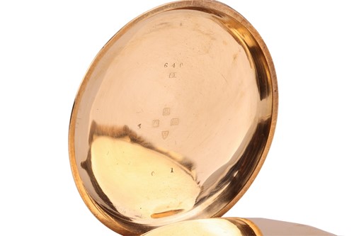 Lot 339 - Smith & Son - An 18ct Gold Full-Hunter...
