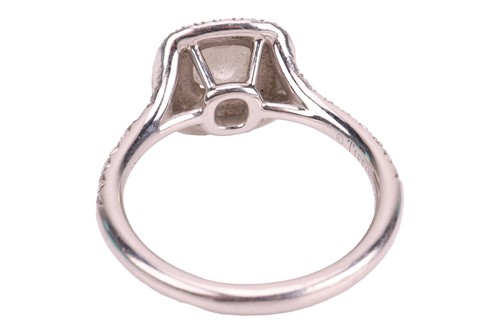 Lot 216 - Tiffany & Co. - a 'Tiffany Soleste' double row...