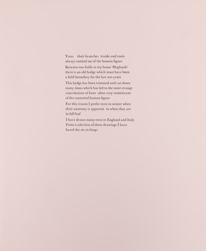 Lot 76 - Henry Moore (British 1898-1986) Trees (1979) -...