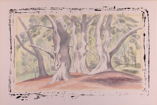 Lot 75 - John Northcote Nash (British 1893-1977) Beech...