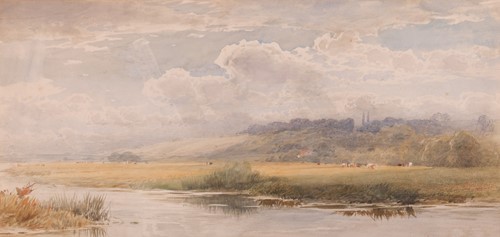 Lot 132 - William W. Gosling (British 1824-1883) Near...