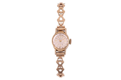 Lot 297 - Benrus A 9ct Gold Dress Watch Reference: 2765...