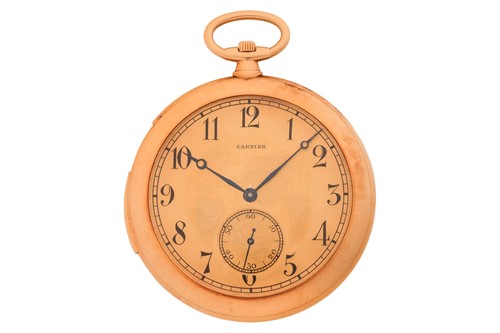 Lot 239 - Cartier - A Rare Montre Couteau Keyless Minute...