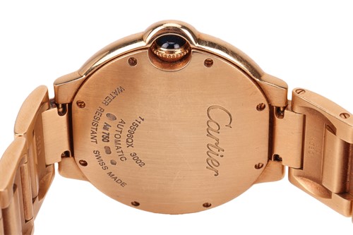 Lot 202 - Cartier - An 18ct Yellow Gold Ballon Bleu...