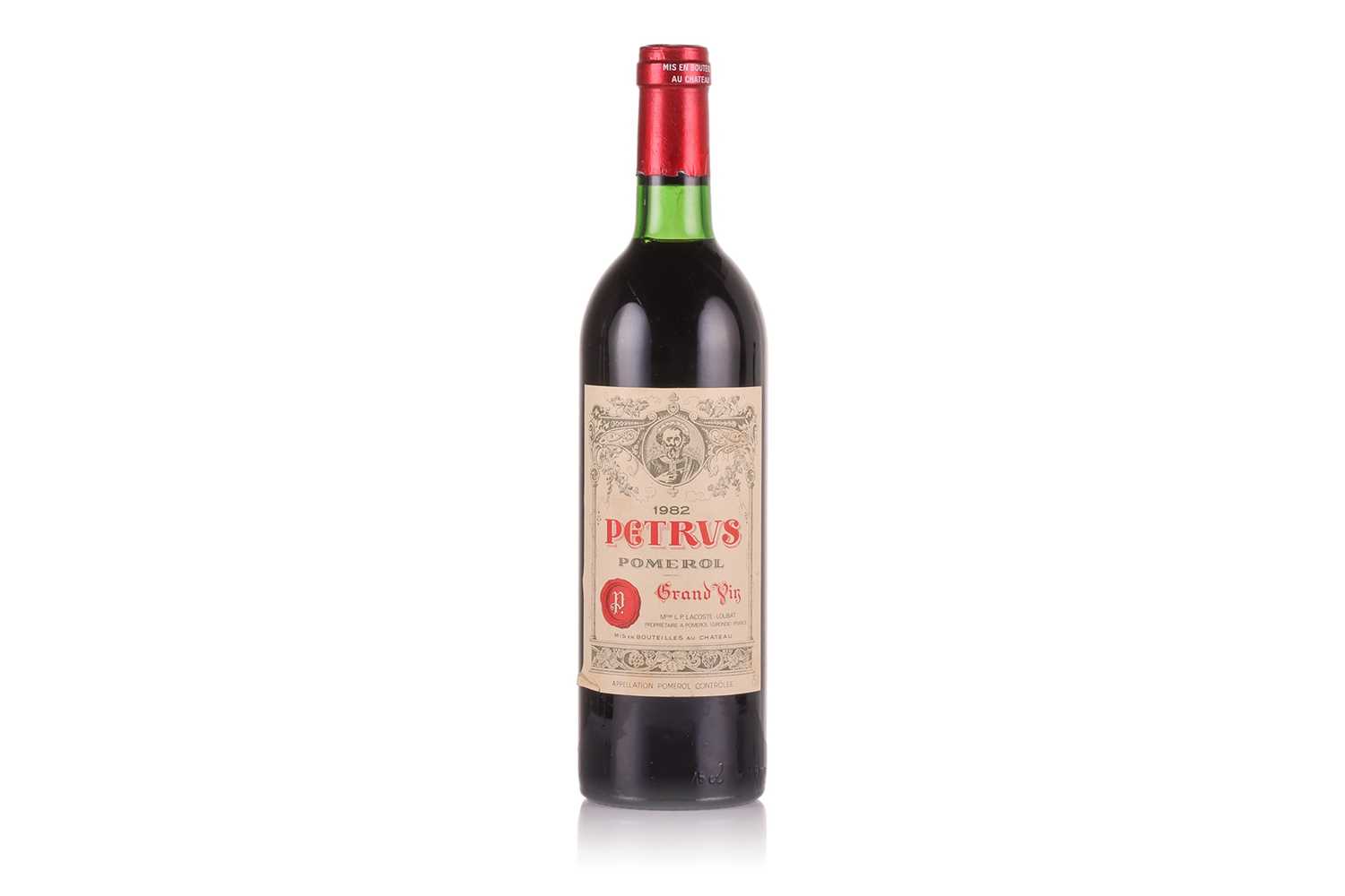 Lot 203 - A bottle of 1982 Petrus Pomerol Grand Vin, 75cl.