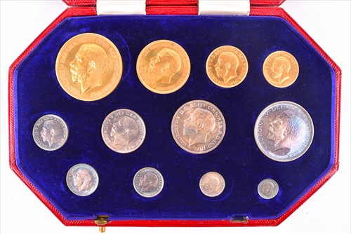 Lot 102 - GEORGE V, 1910-36. PROOF SET OF TWELVE COINS,...