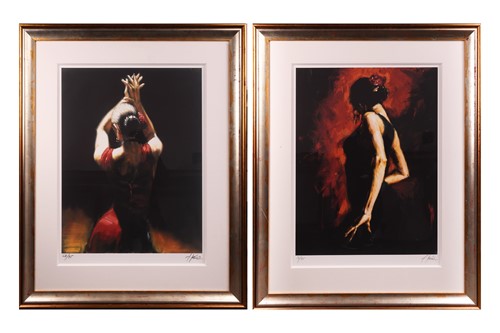 Lot 124 - Fabian Perez (Argentinian b.1967) Flamenco...