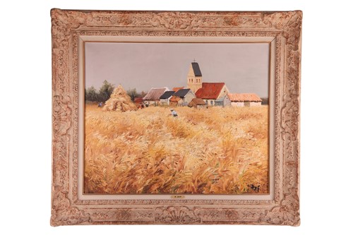 Lot 60 - Marcel Dyf (French 1899-1985) Champ de Blé...
