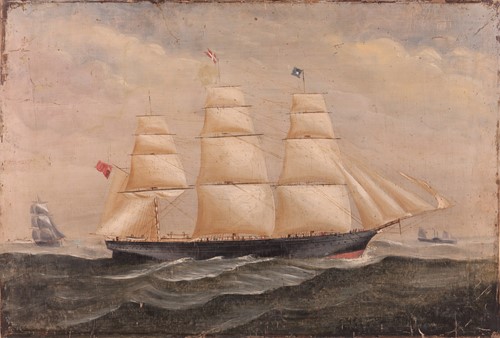 Lot 26 - British School (19th century) The Clipper...