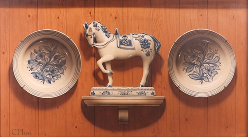 Lot 10 - Clifford Harrison (British 1901-1984) Delft...