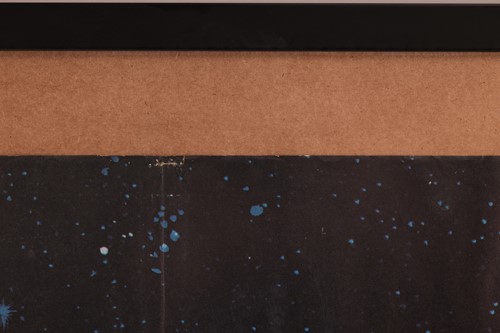 Lot 137 - A rare 1977 Star Wars British quad poster, the...