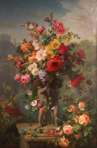 Lot 46 - Marius Vasselon (French 1841-1924) Still Life...
