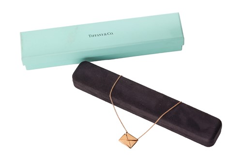 Lot 180 - Tiffany & Co. - A ‘Sweet Nothing’ necklace in...