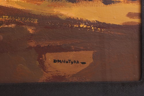 Lot 2 - Donald McIntyre (British 1923-2009) 'Cliffs...