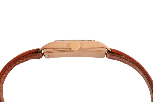Lot 187 - Rolex – A 1930s 9ct Gold Prince Wristwatch...