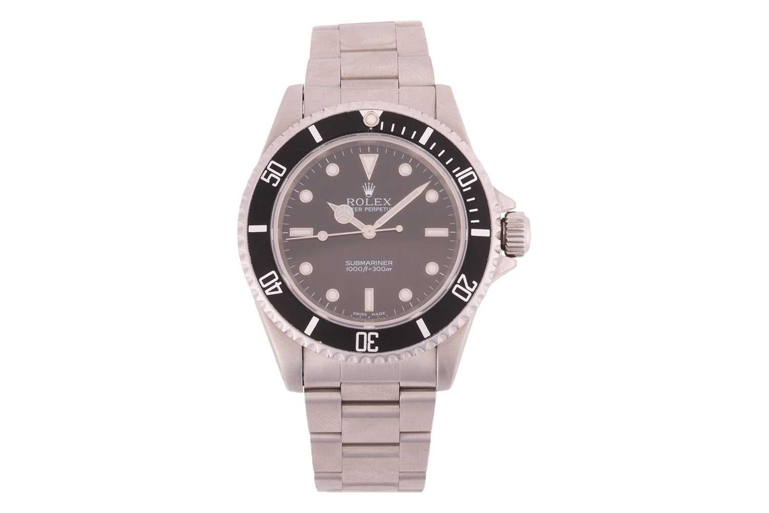 Lot 220 - Rolex – An Oyster Perpetual Submariner (300m)...