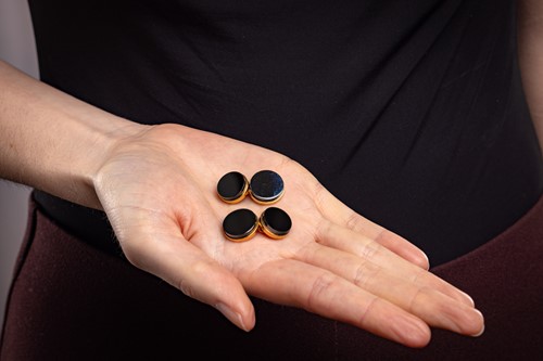 Lot 61 - Van Cleef & Arpels - A pair of hematite...