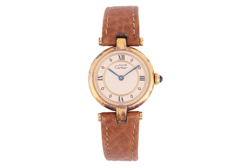 Lot 206 - Cartier – Must de Cartier Colisee Gold-Vermeil...