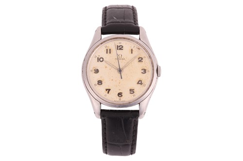 Lot 211 - Omega – A Manual Wind Wristwatch Reference:...