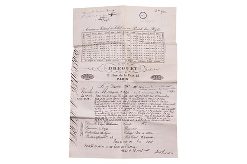 Lot 358 - Breguet – An Open Face Pocket Watch Serial:...