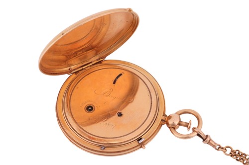Lot 237 - Breguet – An Open Face Key Wound Pocket Watch...