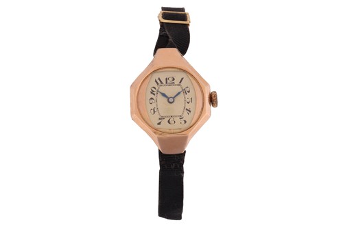 Lot 132 - A Dress Watch Bezel: Smooth, Octagonal Case...
