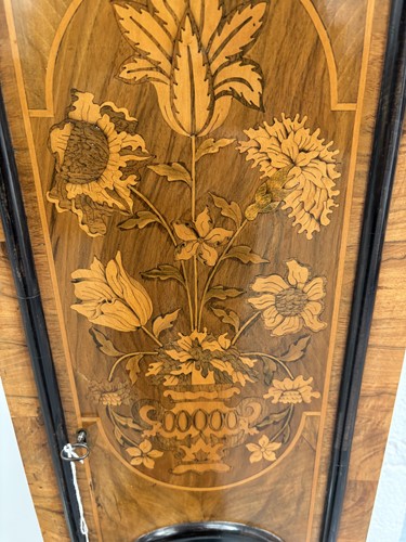 Lot 23 - A late William III olivewood marquetry month...